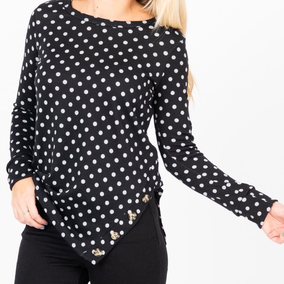 BNWT A&D Side Button Sweater - Picture 6 of 6